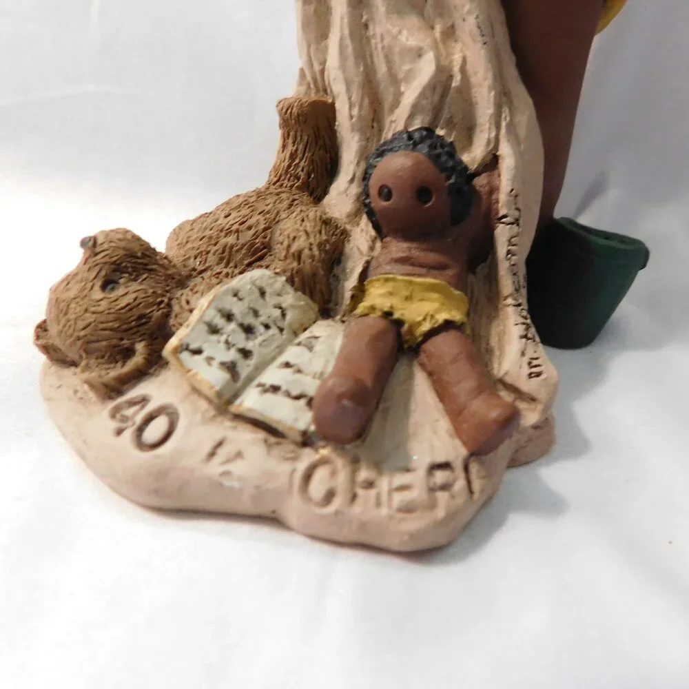 Martha Holcombe All God's Children Cheri #40 Figurine Vintage 1993 Signed